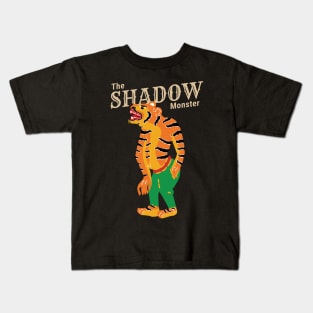 Vintage Tiger The Shadow Monster Kids T-Shirt